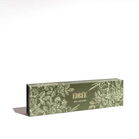 NEW  Edrée The Delilah 1.25" Barrel Curling Iron Wand in Olive Green - Picture 3 of 4